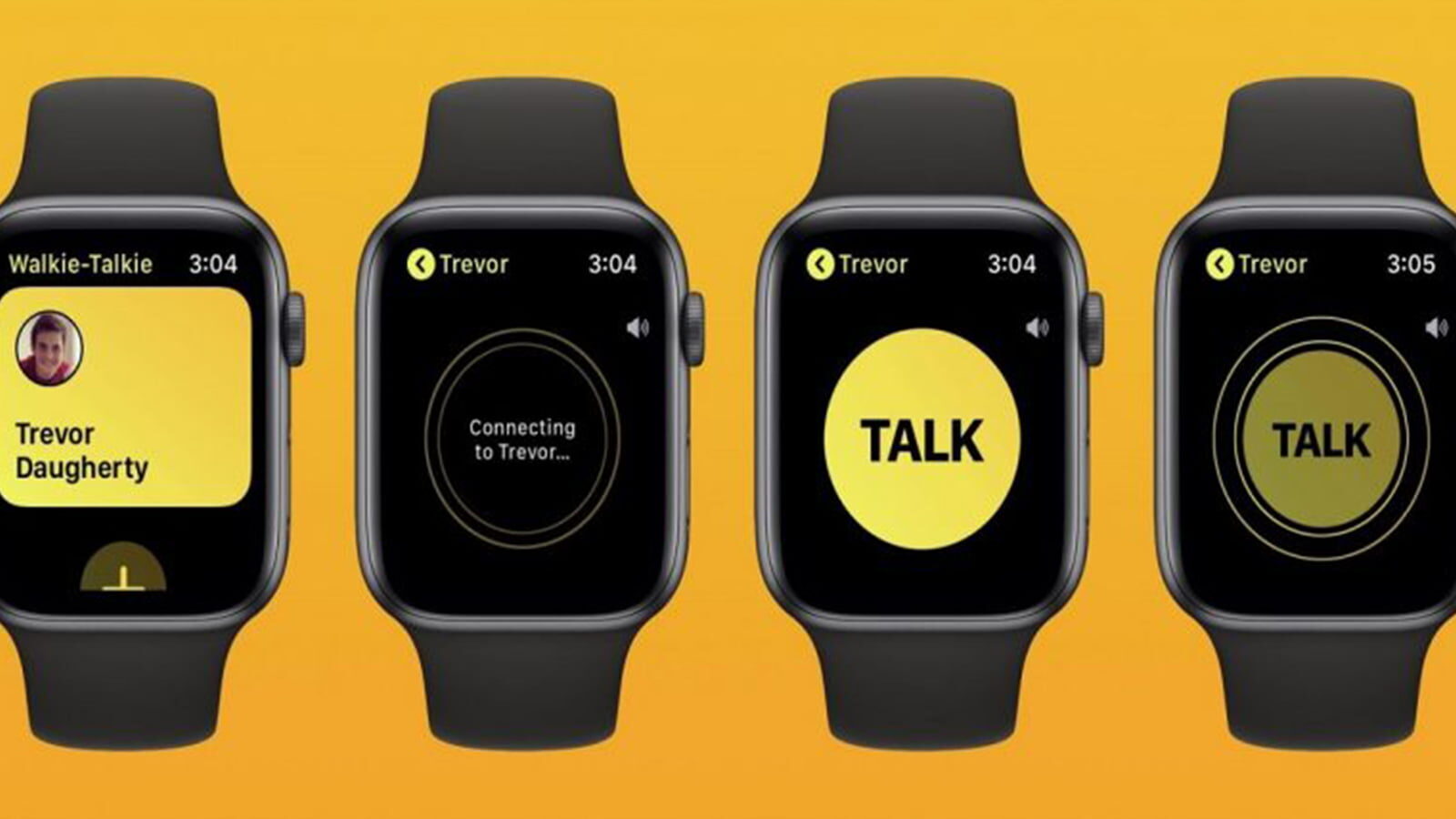 Como enviar mensagens de voz usando Walkie-Talkie no Apple Watch?