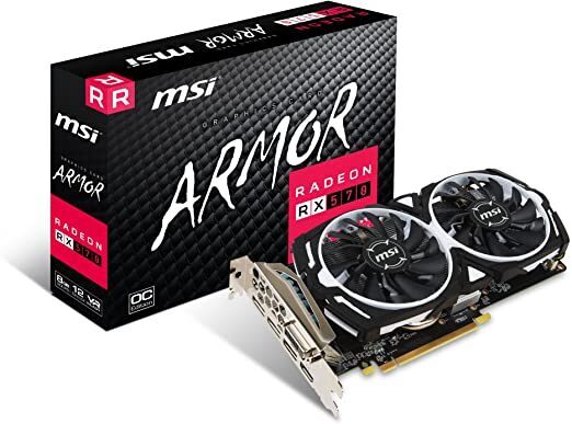 Desconto da Amazon: MSI Radeon RX 570 Armor está com mais de 50% de desconto