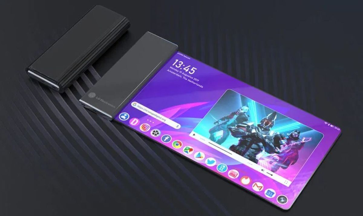 LG Rollable terá um monitor secundário