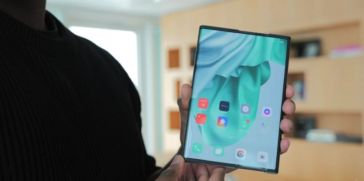 Os primeiros vídeos reais do celular rolável Oppo X 2021 prometem