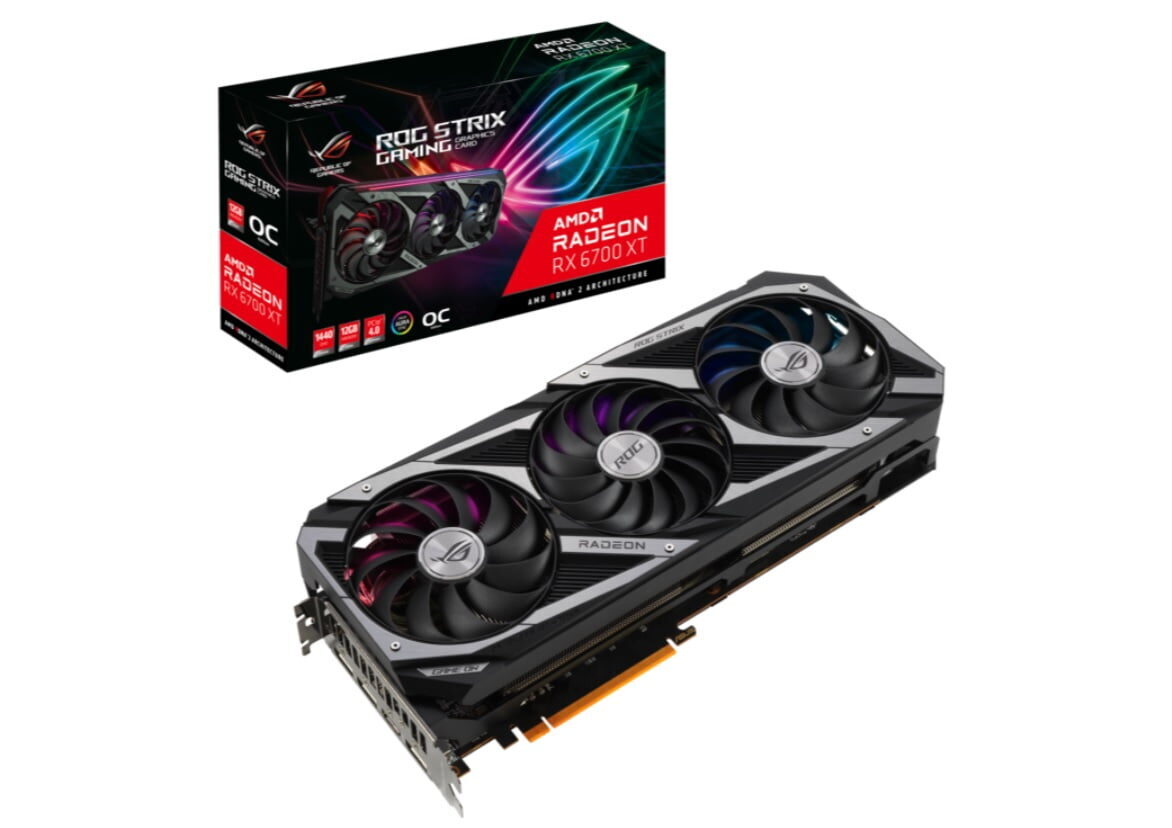 ASUS apresenta suas GPUs Radeon RX 6700 XT personalizadas