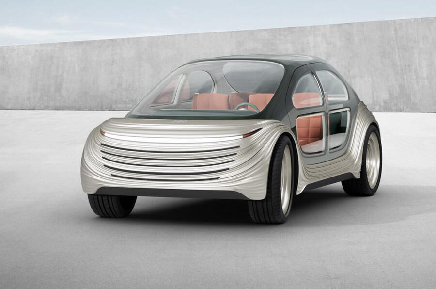 Este carro elétrico autônomo filtra o ar poluído