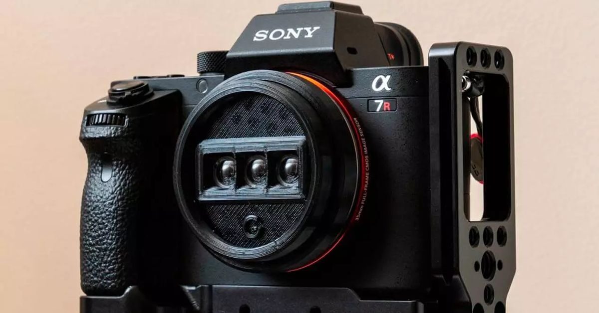 A primeira lente 3D é compatível com todas as câmeras SLR