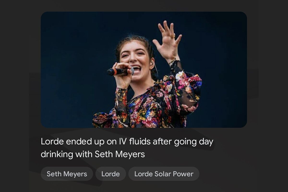 O Google testa hashtags e filtros para um tópico específico no Discover
