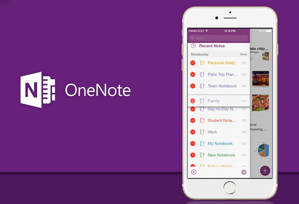 Como excluir um bloco de anotações no OneNote?